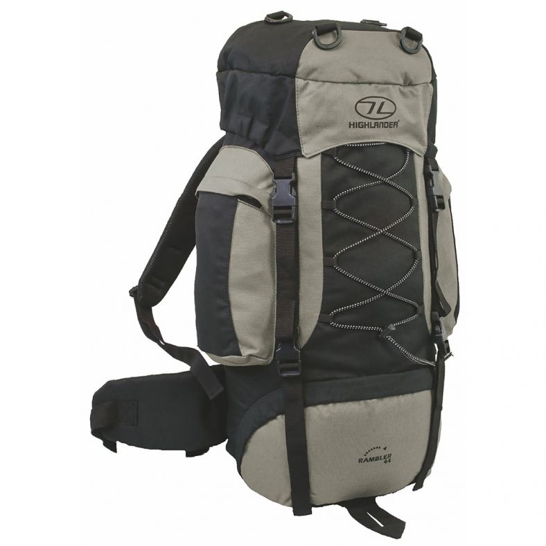 Highlander Rambler 44 Litre Water Repellent Rucksack Outdoor Look