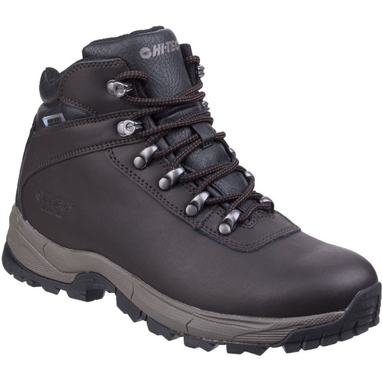 Hi Tec Mens Eurotrek Lite Waterproof Leather Walking Boots | Outdoor Look