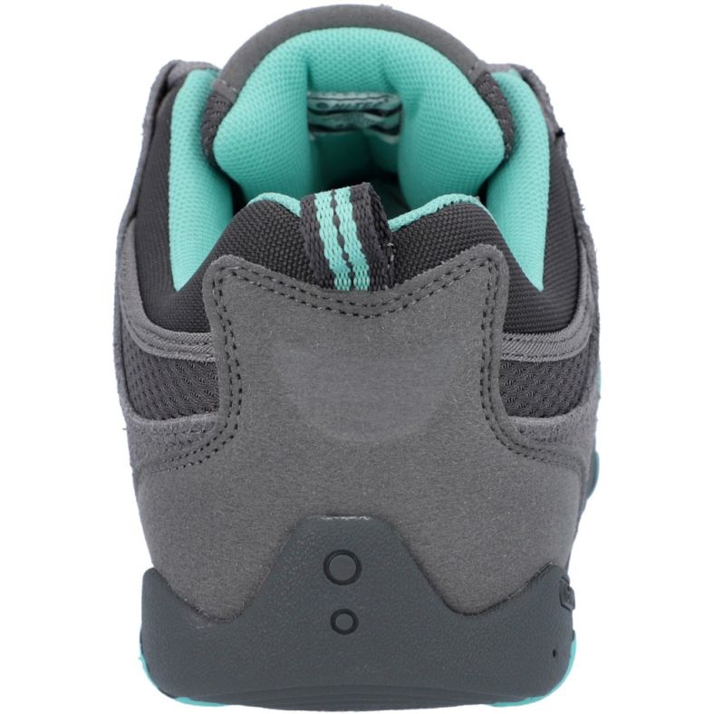 Hi Tec Womens Quadra II Suede Walking Shoes Outdoor Look