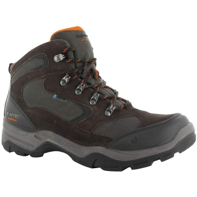 Hi Tec Mens Storm Waterproof Breathable Walking Boots | Outdoor Look