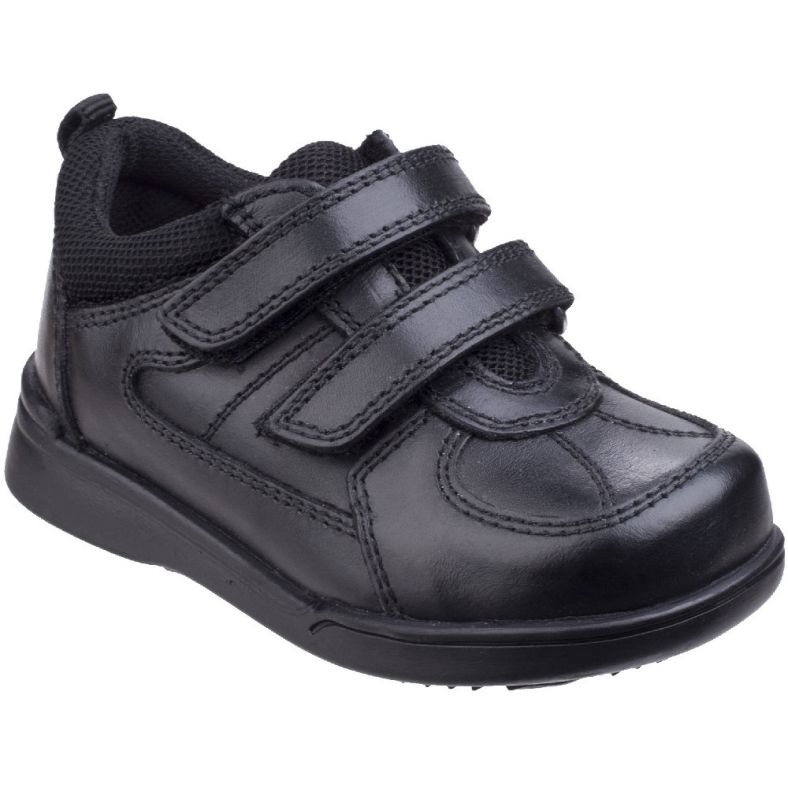 Boys grey on sale smart shoes