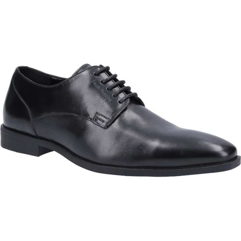 Hush Puppies Boys Ezra Leather Smart Plain Toe Shoes Outdoor Look