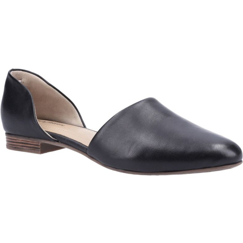 Flat leather 2025 womens shoes