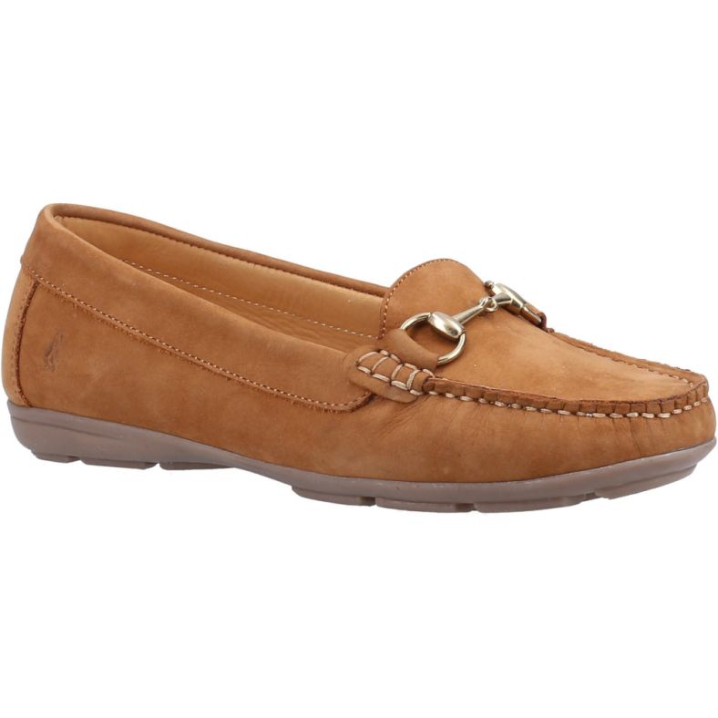 Hush Puppies Womens Molly Snaffle Leather Loafers Outdoor Look