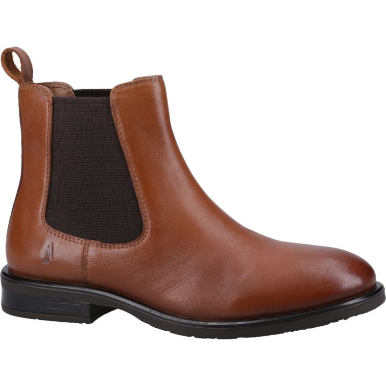 Hush Puppies Womens Viola Leather Ankle Chelsea Boots Outdoor Look