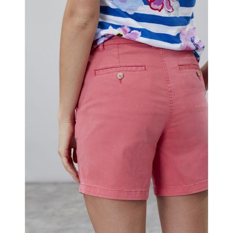 Joules Womens Cruise Mid Length Cotton Chino Summer Shorts