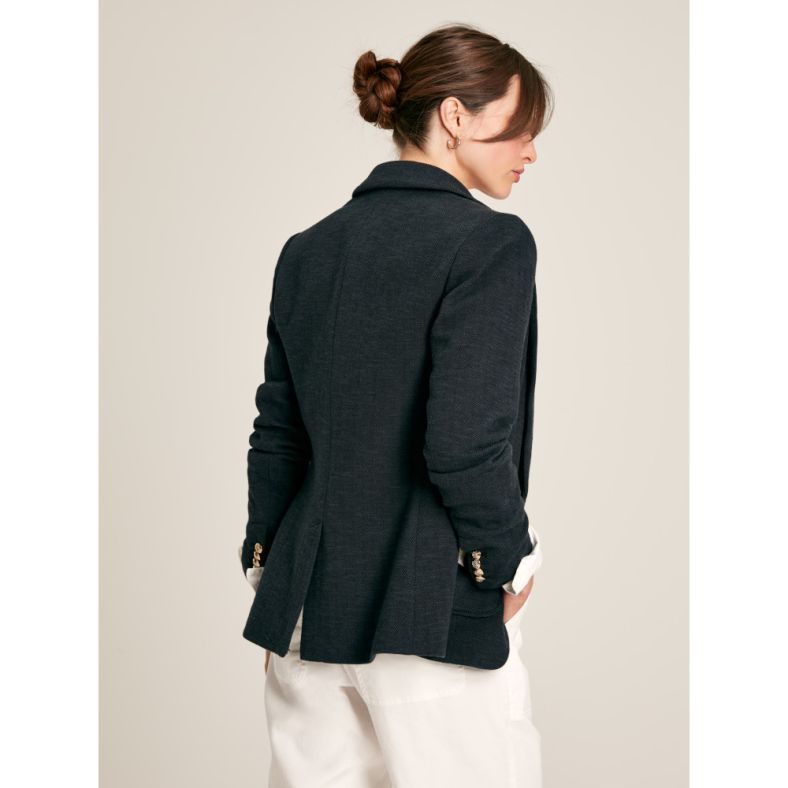 Joules black blazer hotsell