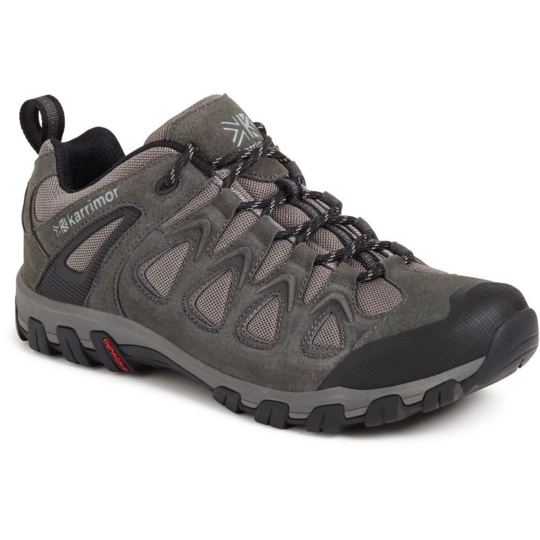Karrimor Mens Supa 5 Suede Mesh Wicking Dynagrip Walking Shoes Outdoor Look