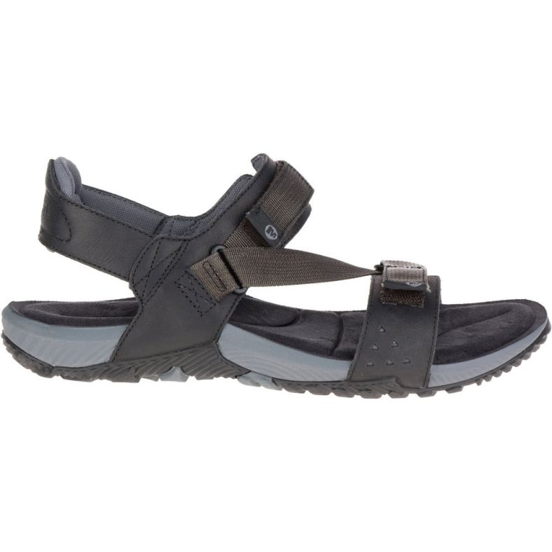 Merrell Mens Terrant Strap Leather Breathable Mesh Walking Sandals Outdoor Look
