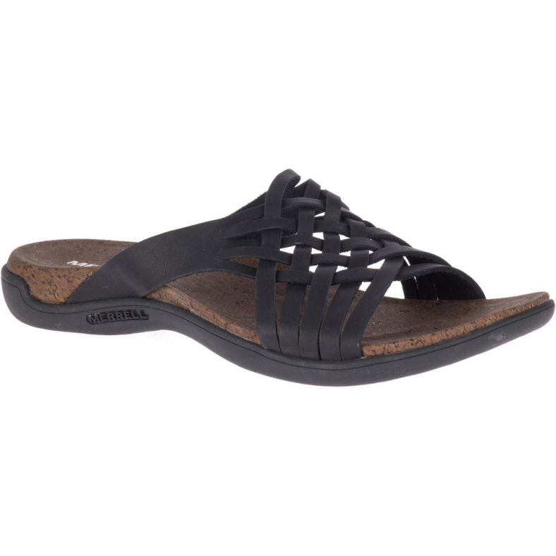 merrell womens leather sandals