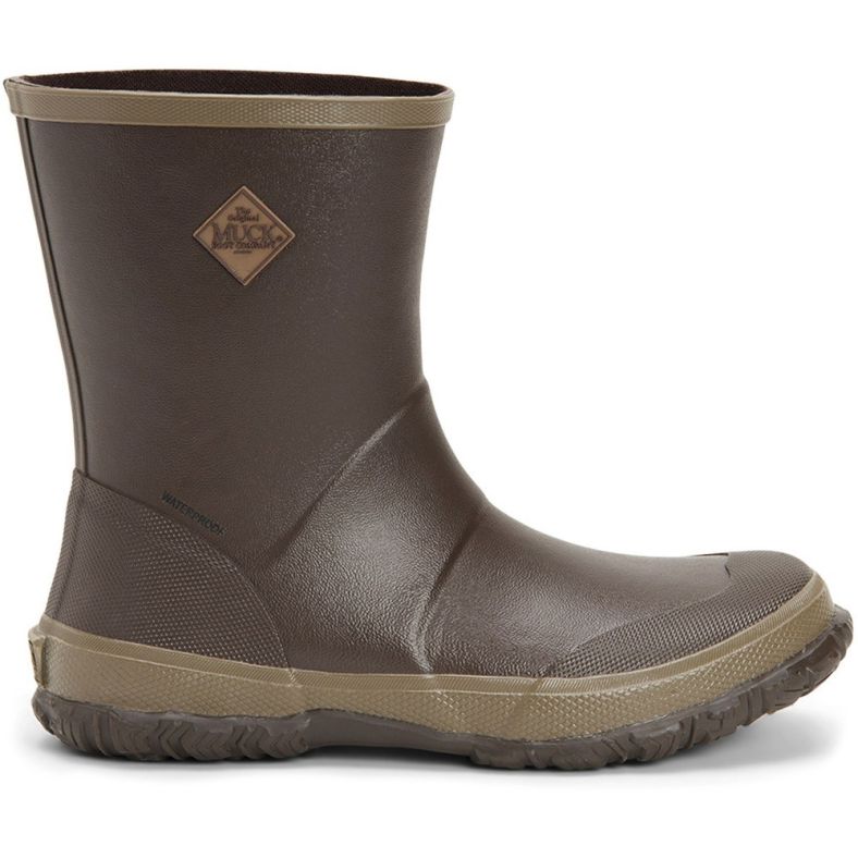 Muck Boots Mens Forager 9 Rubber Short Wellington Boots Outdoor Look