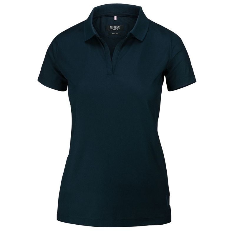 Buttonless polo shirt online
