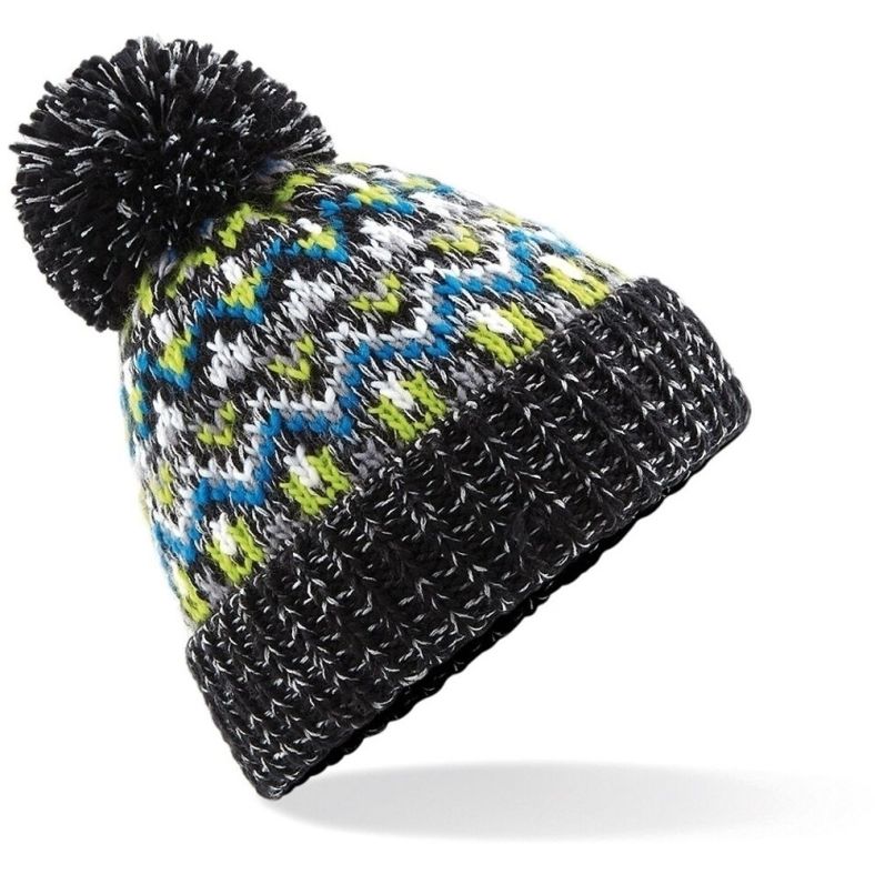 Outdoor Look Womens Ladies Oban Warm Knitted Pom Winter Beanie Ski Hat Outdoor Look