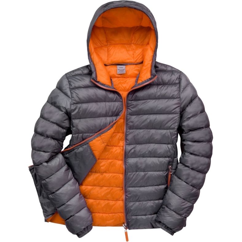 Outdoor Look Mens Bena Warm Padded Hooded Puffer Jacket Coat Outdoor Look