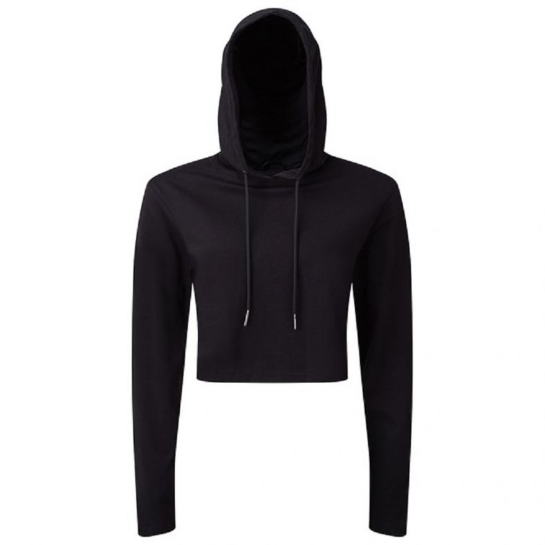 lightweight cropped hoodie