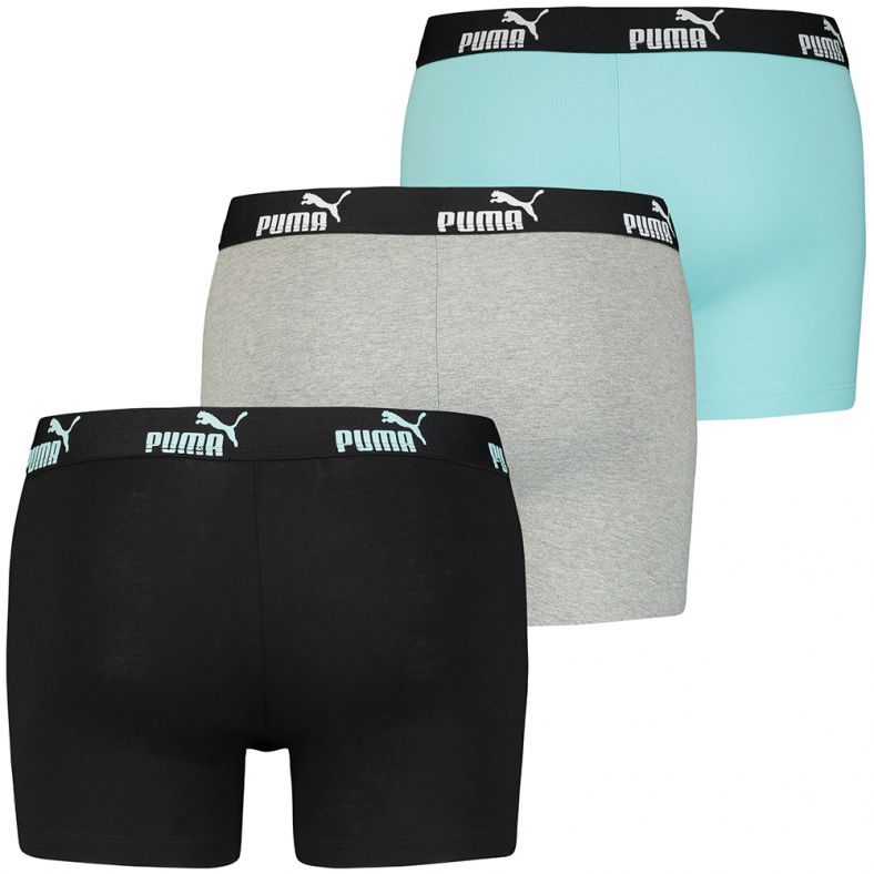 Puma Mens Puma Promo 3 Pack Comfortable Fit Boxers Outdoor Look