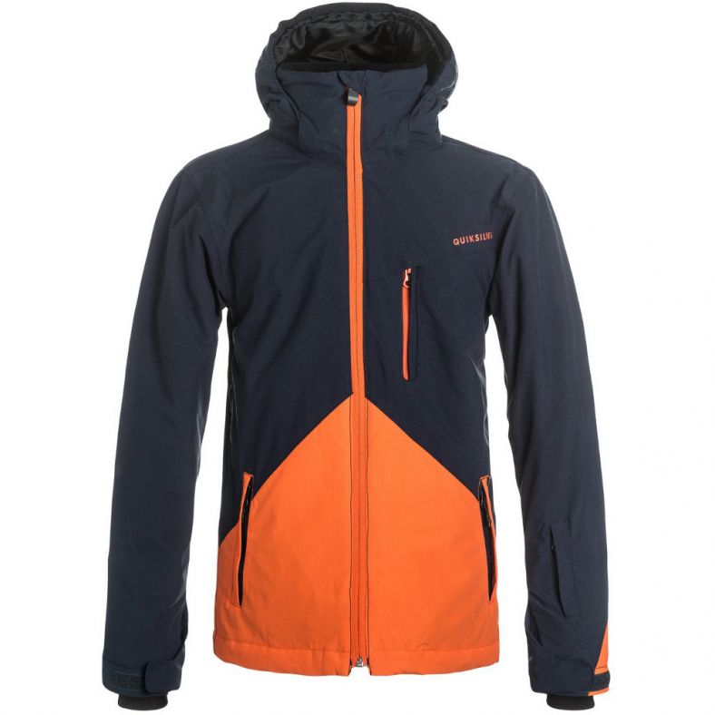 Colour block waterproof jacket hotsell