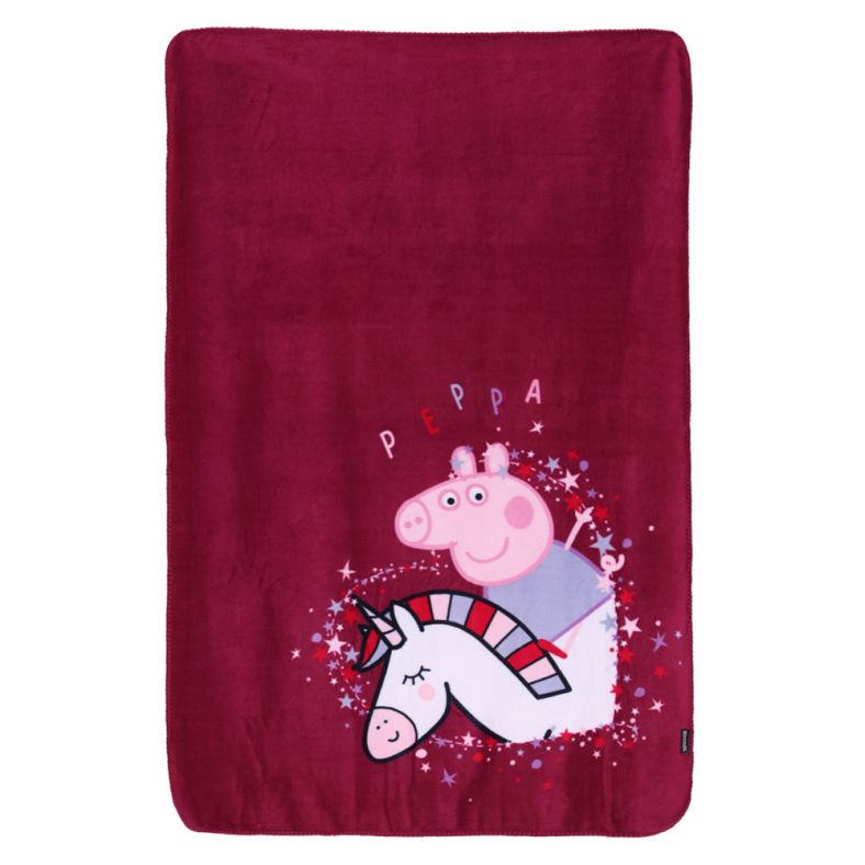 Regatta Boys & Girls Peppa Pig Warm Cosy Fleece Blanket | Outdoor Look