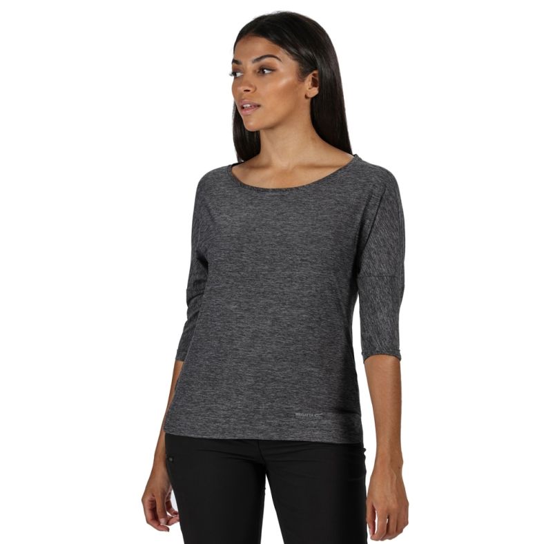 Regatta Womens Pulser Wicking 3/4 Sleeve Jersey T Shirt | Outdoor Look