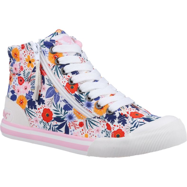 Womens floral canvas shoes best sale