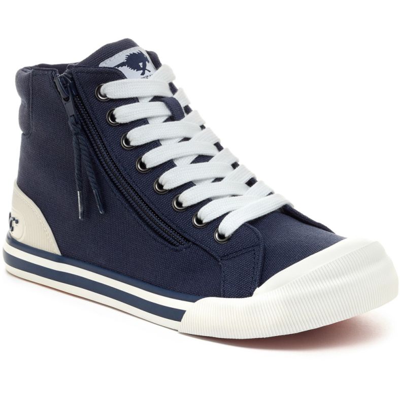 Rocket Dog Womens Jazzin Hi Top Trainers Outdoor Look
