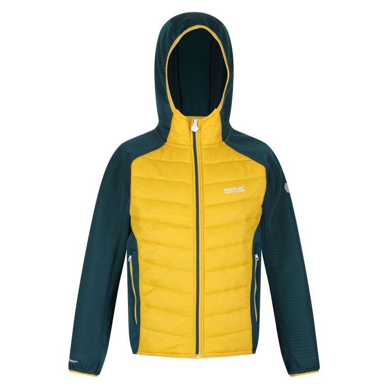 Regatta Kids Kielder Hybrid IV Softshell Hooded Jacket Outdoor Look