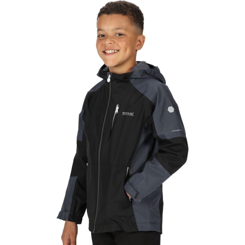 Regatta Boys Girls Junior Calderdale II Waterproof Coat