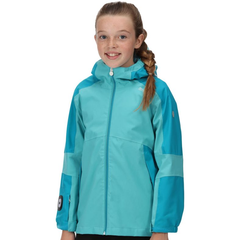 Regatta Girls Rayz Waterproof Breathable Jacket Outdoor Look