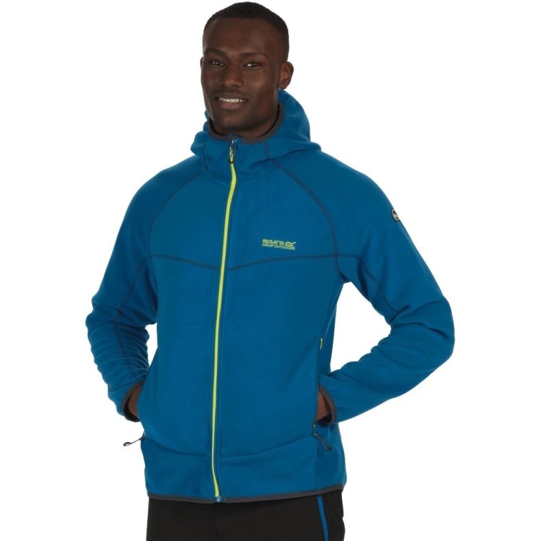 microfleece hooded jacket