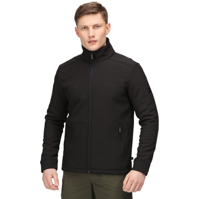 Regatta Mens Caelum Sherpa Backed Windproof Softshell Jacket