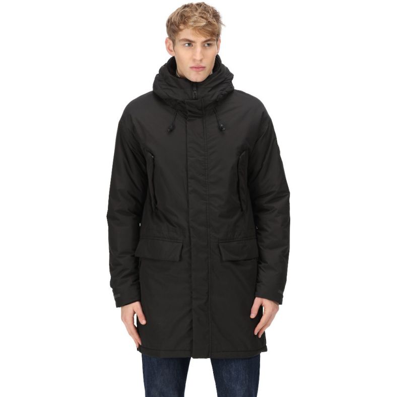 Regatta Mens Tavaris Long Length Waterproof Padded Jacket | Outdoor Look