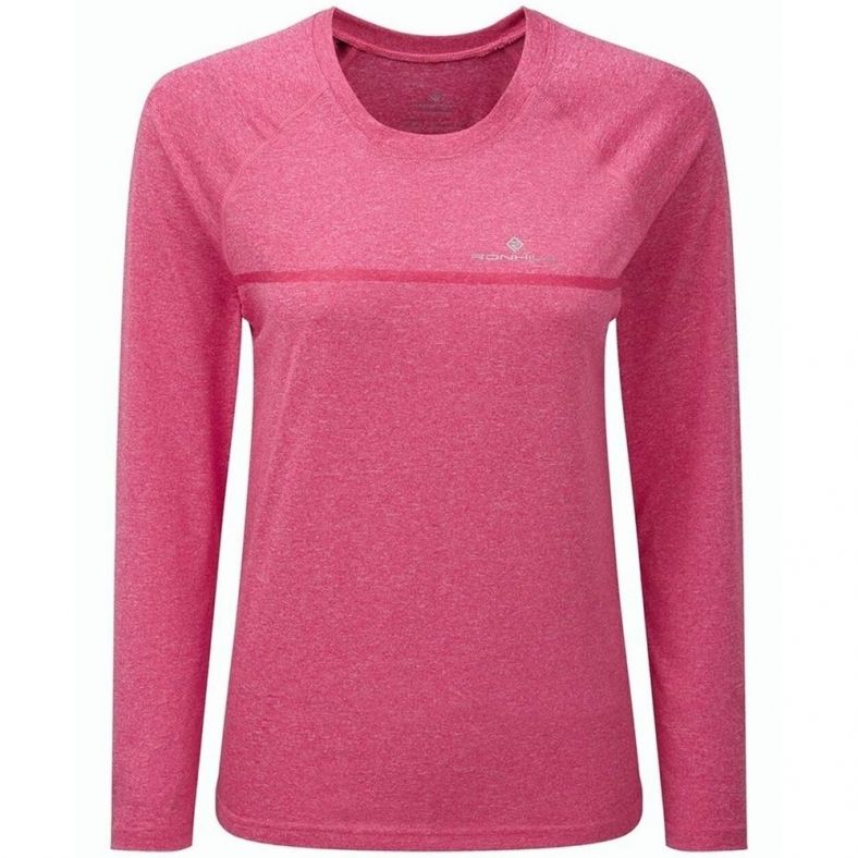 ron hill long sleeve running top womens