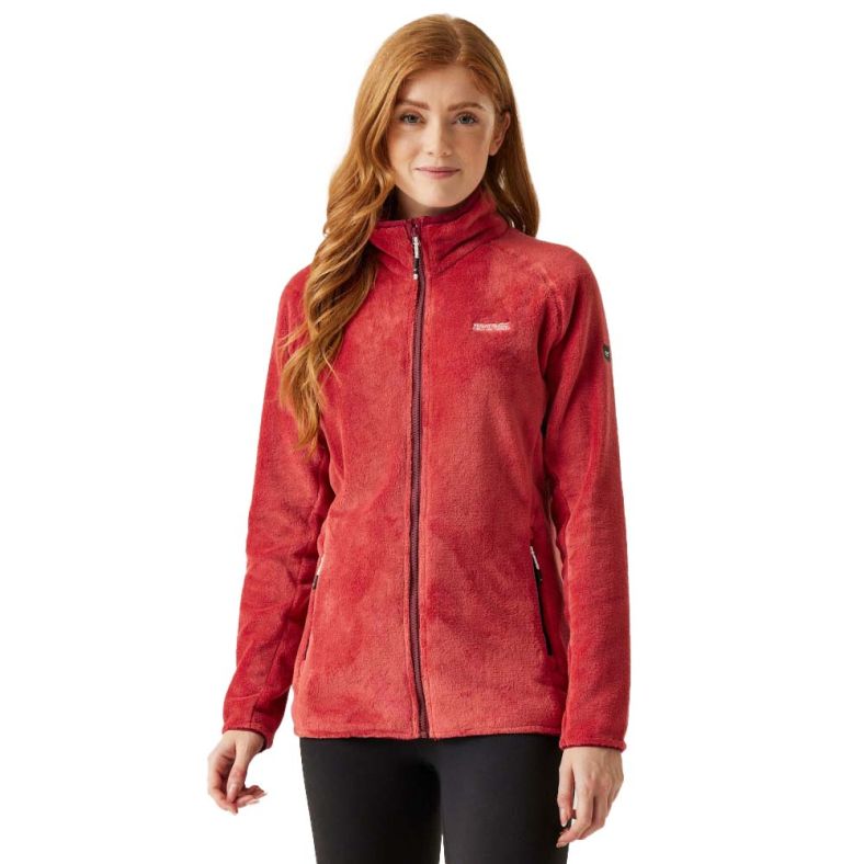 Regatta Womens Lakara Full Zip Fluffy Fleece Jacket Outdoor Look