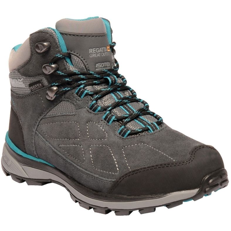 Regatta Womens Ladies Ldy Samaris Suede Waterproof Fabric Hiking Boots Outdoor Look