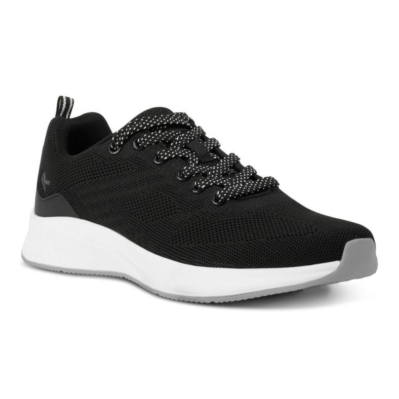 Womens black lightweight trainers top