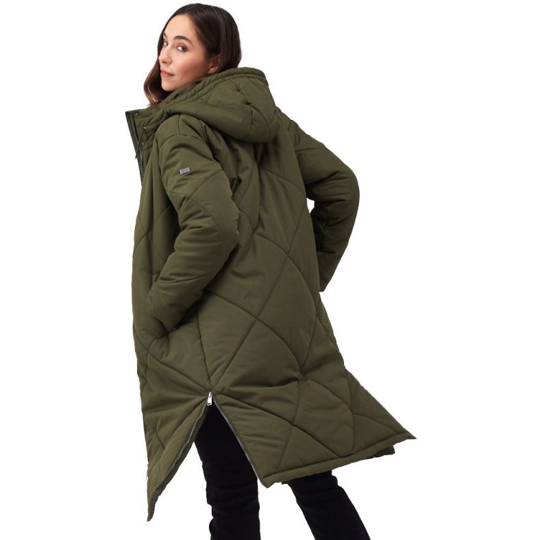 Regatta Womens Cambrie Insulated Padded Longline Jacket Coat Outdoor Look