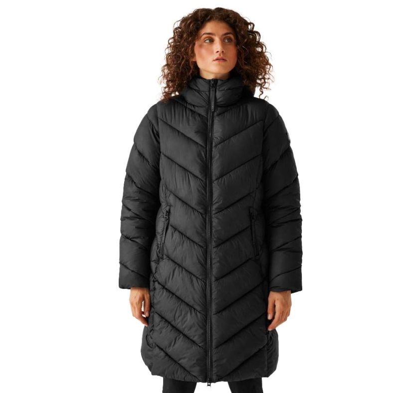 Regatta Womens Andia II Longline Full Zip Padded Jacket Outdoor Look