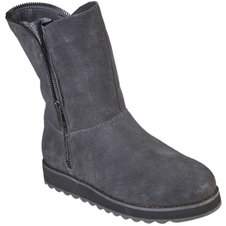 skechers womens brown keepsakes 2.0 cabin feels boots