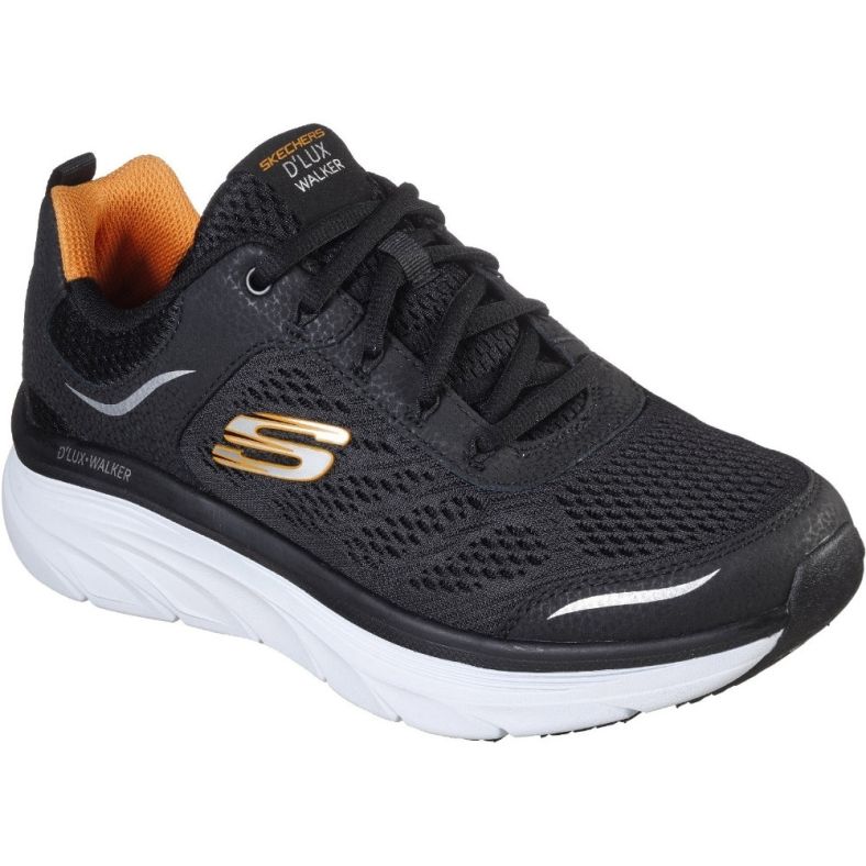 Skechers Mens D'Lux Walker Lace Sports Trainers | Outdoor Look