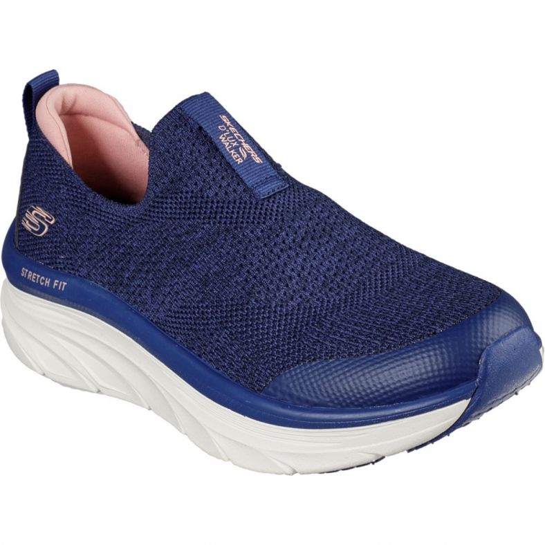 Skechers Womens D'Lux Walk Quick Air Cooled Slip On Trainers | Outdoor Look