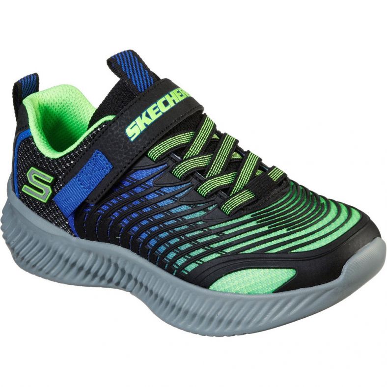 Skechers Boys S Lights Brights Lace Trainers | Look