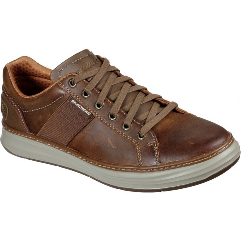 Leather skechers deals