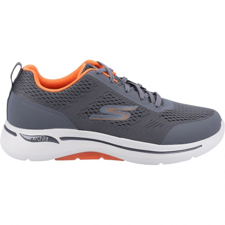 Skechers go walk 2 mens red cheap