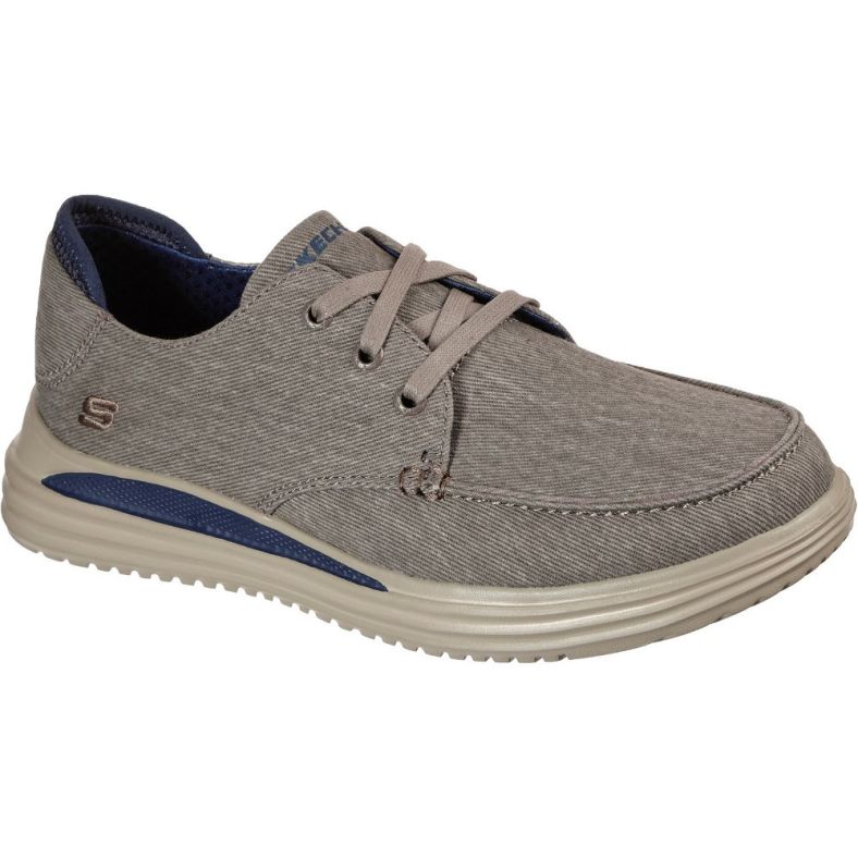 Skechers Mens Proven Forenzo Lace Up Cushioned Shoes Outdoor Look