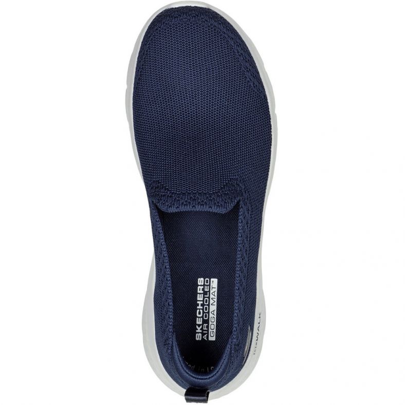 Skechers Womens Go Walk Flex Bright Summer Slip On Trainers Outdoor Look