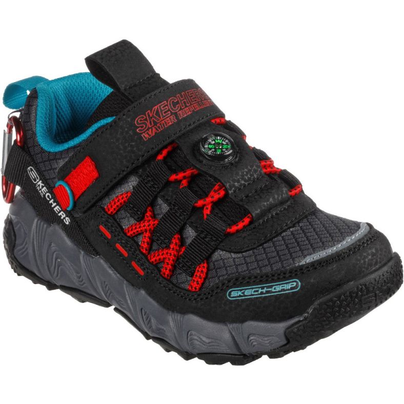 Sketchers boys black discount