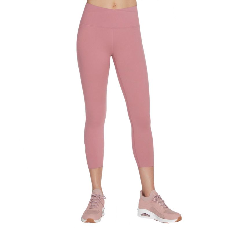 Skechers Womens Gosculpt Wrap Front High Waisted Leggings