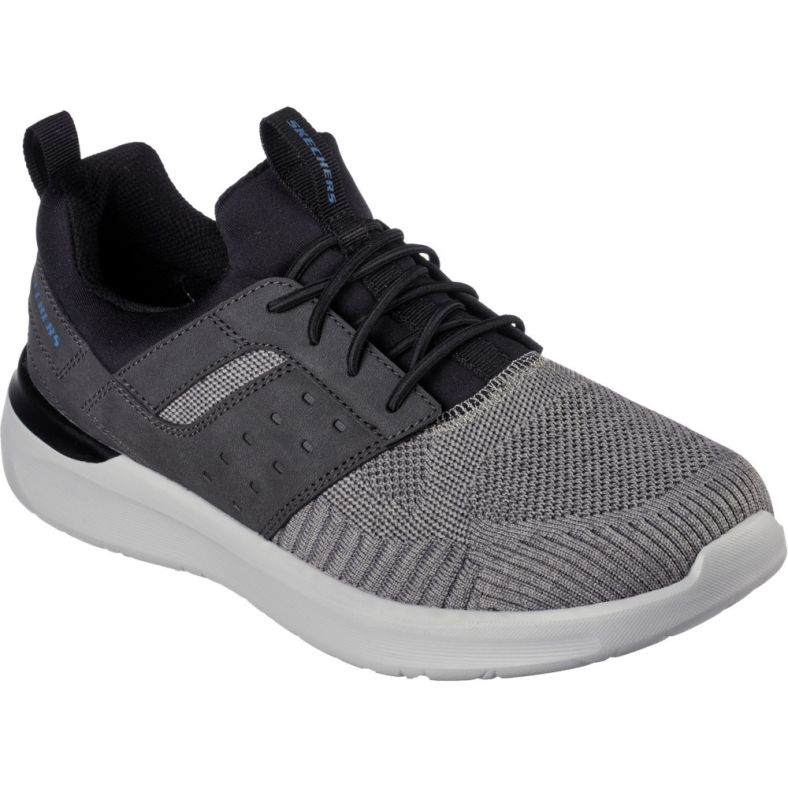 Skechers men s best sale bungee trainers