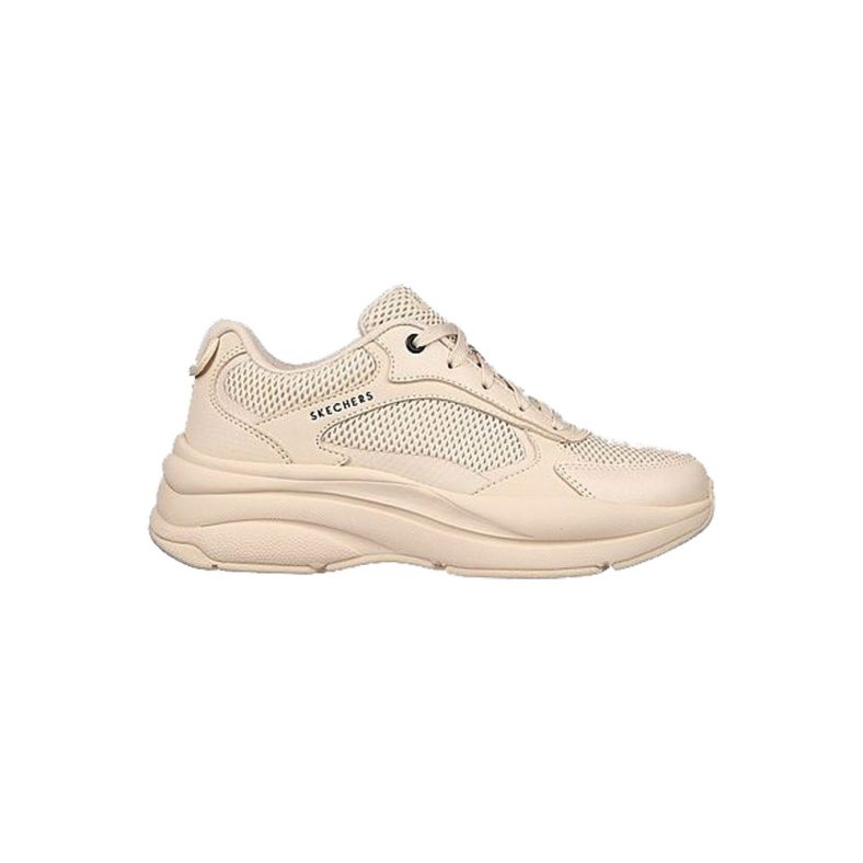 Skechers beige memory foam on sale