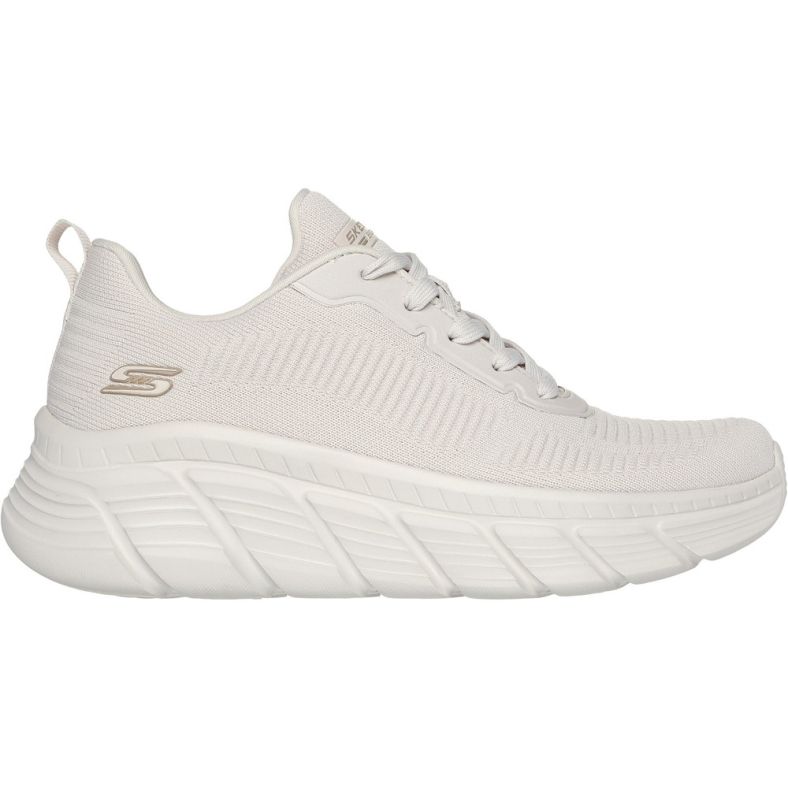 Skechers Womens Bobs B Flex Hi Flying Textile Upper Trainers Outdoor Look